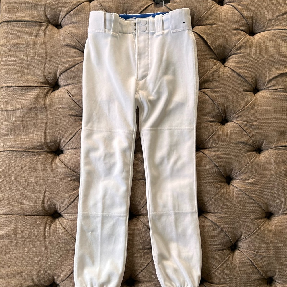 Mizuno White baseball pants